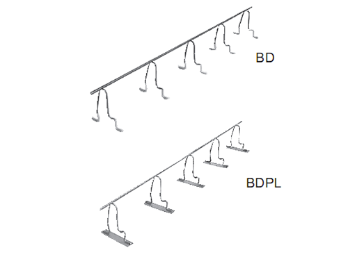 樓板用間隔件（雙層配筋接連，通長(zhǎng)式）BD